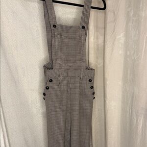 Cider Women's Houndstooth Overalls